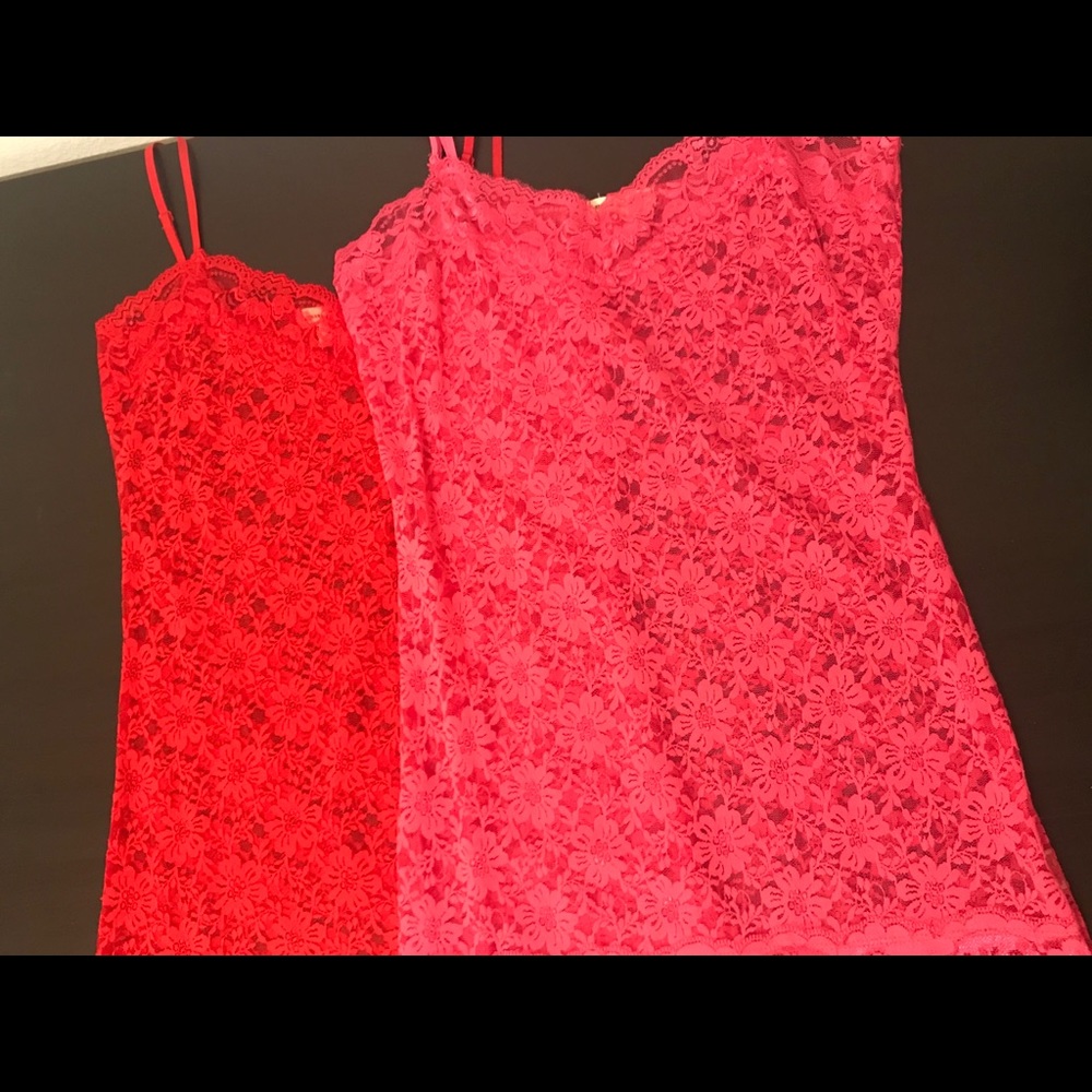 Lace tanks